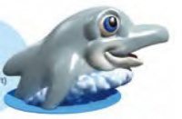 Элемент для площадки "Дельфин"