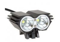 Фонарь 2 диода PRO-H03 2400 люменов Фонарь 2 диода PRO-H03 2400 люменов