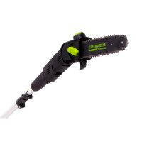 Аккумуляторный цепной высоторез/сучкорез Greenworks 82v Сommercial-25cm