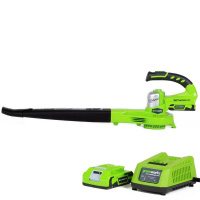 Аккумуляторный воздуходув Greenworks G-24V Set
