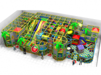 Детская игровая комната лабиринт «Лес приключений»