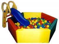 Сухой бассейн "Шестигранник" (без шаров)