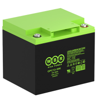 Тяговый аккумулятор WBR GPC12-38K 