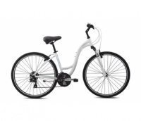 Комфортный женский велосипед Fuji Crosstown 2.3 LS (2014) белый Комфортный женский велосипед Fuji Crosstown 2.3 LS (2014) белый