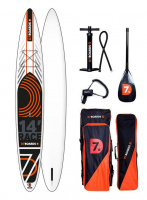 Надувной D7 BOARDS 14'0 RACE MSL2 2019 С ВЕСЛОМ