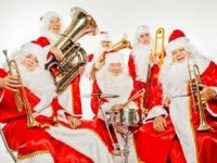 Новогодний оркестр (Снеговики, Деды Морозы, Санта Клаусы)