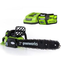 Аккумуляторная цепная пила Greenworks G-MAX 40V DigiPro 40см Set