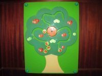 Стеновая панель «Яблоня»