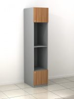 Полуоткрытый шкаф