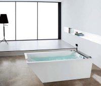 Акриловая монолитная ванна с гидромассажем SR5A014 Акриловая монолитная ванна с гидромассажем SR5A014