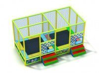 Комплекс из двух батутов