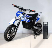Электромотоцикл GreenCamel Dirt Bike DB100, 24V 500W R14 быстросъемная батарея