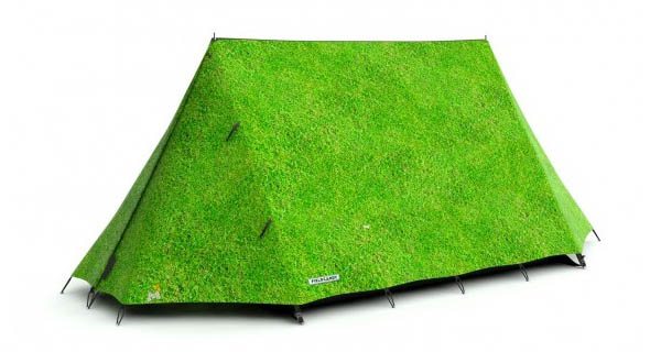Палатка трава