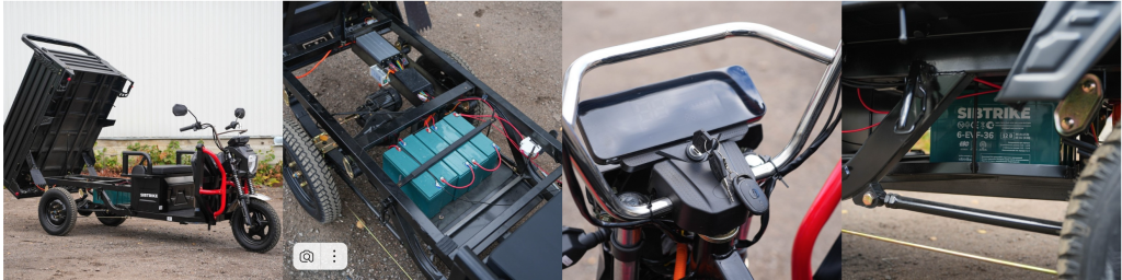 Электроскутер WHITE SIBERIA SIBTRIKE CARGO (2025) 14058