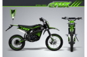 Электромотоцикл ELECTRON eFox Зеленый