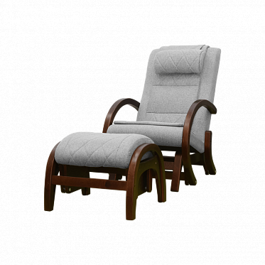 Массажное кресло-глайдер EGO TWIST EG2004 TVG (серое) ASK183348
