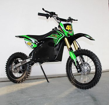 Электромотоцикл GreenCamel Питбайк DB500, 48V 1500W R14/R12 