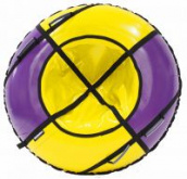 Тюбинг Hubster Sport Plus фиолетовый/желтый ( 90см)