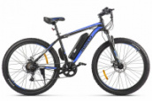Велогибрид Eltreco XT 600 D, Цвет: Черно-синий