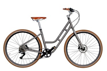 Титановый электровелосипед RLE City Woman Electro 025654