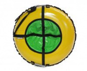 Тюбинг Hubster Ринг желтый-зеленый ( 90см)