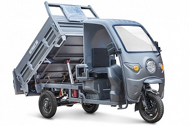 Грузовой электротрицикл Rutrike D5 КАБИНА гидравлика 1700 60V1200W 0195039