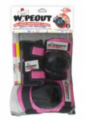 Комплект защиты Wipeout Pink (M 5+) (3 в 1)
