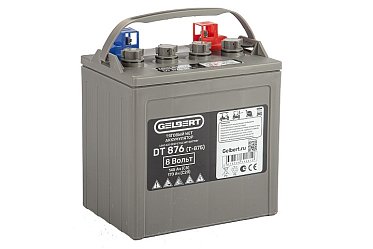 Тяговый WET аккумулятор Gelbert DT876 (T-875) 8V145A/H C5 0000114
