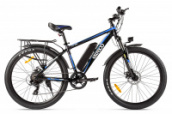 Электровелосипед Eltreco XT-750 (350W 36V/10,4Ah) 2019 (Цвет: Черно-синий)