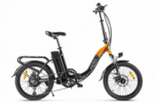 Велогибрид VOLTECO FLEX (Цвет: Черно-оранжевый)