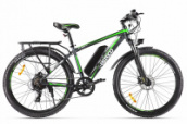 Велогибрид Eltreco XT 850 new серо-зеленый