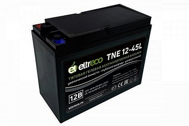 Тяговый аккумулятор Eltreco TNE12-45 (12V38A/H C3) 
