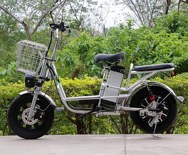 Электровелосипед GreenCamel Транк Монстр PRO КОМПЛЕКТ (R16FAT 500W) гидравлика, 2х подвес 