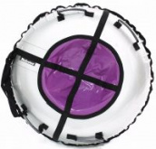 Тюбинг Hubster Ринг серый-фиолетовый ( 90см)