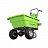 Аккумуляторная самоходная садовая тачка greenworks g max 40v