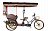 Велорикша трехместная карета 592733