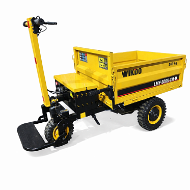 Грузовая электротележка Wikdo LMY-500S-ZM-D с бортовым кузовом 021705