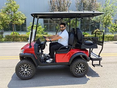 Гольфкар GreenCamel Сонора A22L (2+2 3,5kW AC 225/55-B12 литые) LUX lifted 