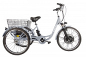 Трицикл Crolan 350W (Цвет: Серый)