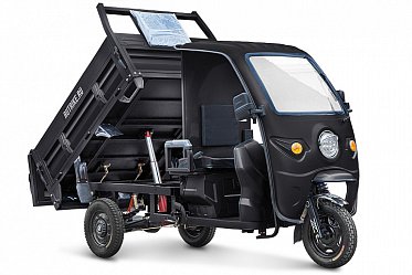 Грузовой электротрицикл Rutrike D5 КАБИНА гидравлика 1700 60V1200W 0195039