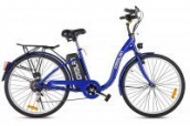 Электровелосипед GREEN CITY CROLAN I (250w 24v/10Ah) (Цвет: Синий)