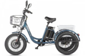 Трицикл Eltreco Porter Fat 500, Цвет :Темно-Синий