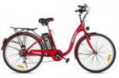 Электровелосипед GREEN CITY CROLAN I (250w 24v/10Ah) (Цвет: Красный)