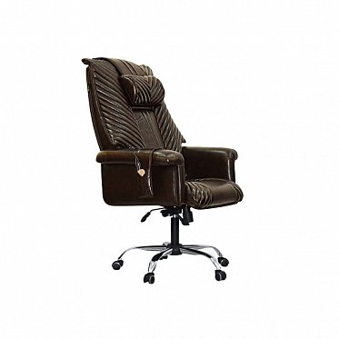 Офисное массажное кресло EGO President EG1005 шоколадный ASK183577