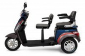 Двухместный электротрицикл Osota Trike DUAL черный