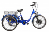 Трицикл Crolan 500W (Цвет: синий)