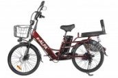Электровелосипед GREEN CITY e-ALFA LUX Коричневый