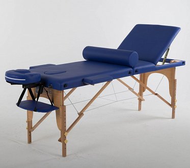 Складной массажный стол ErgoVita Classic Plus синий ASK172481