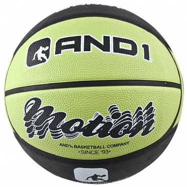 Баскетбольный мяч AND1 Motion black/green SF-T-000000039