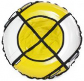 Тюбинг Hubster Sport Plus серый/желтый ( 120см)